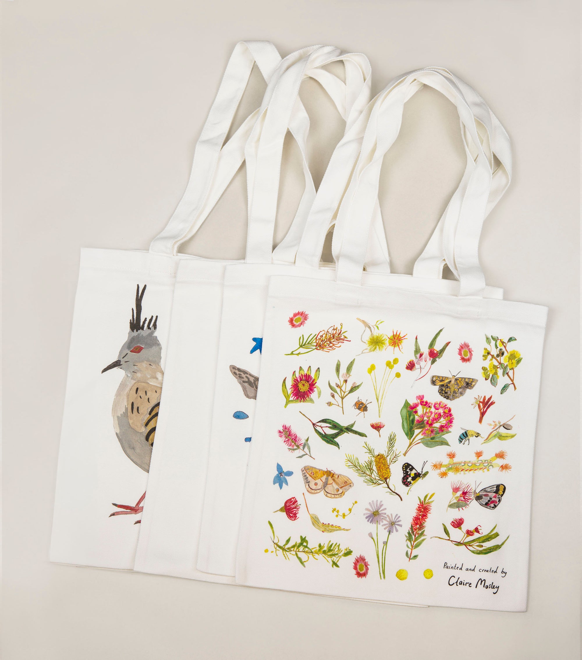 A Tote Bag - Crested Pigeon