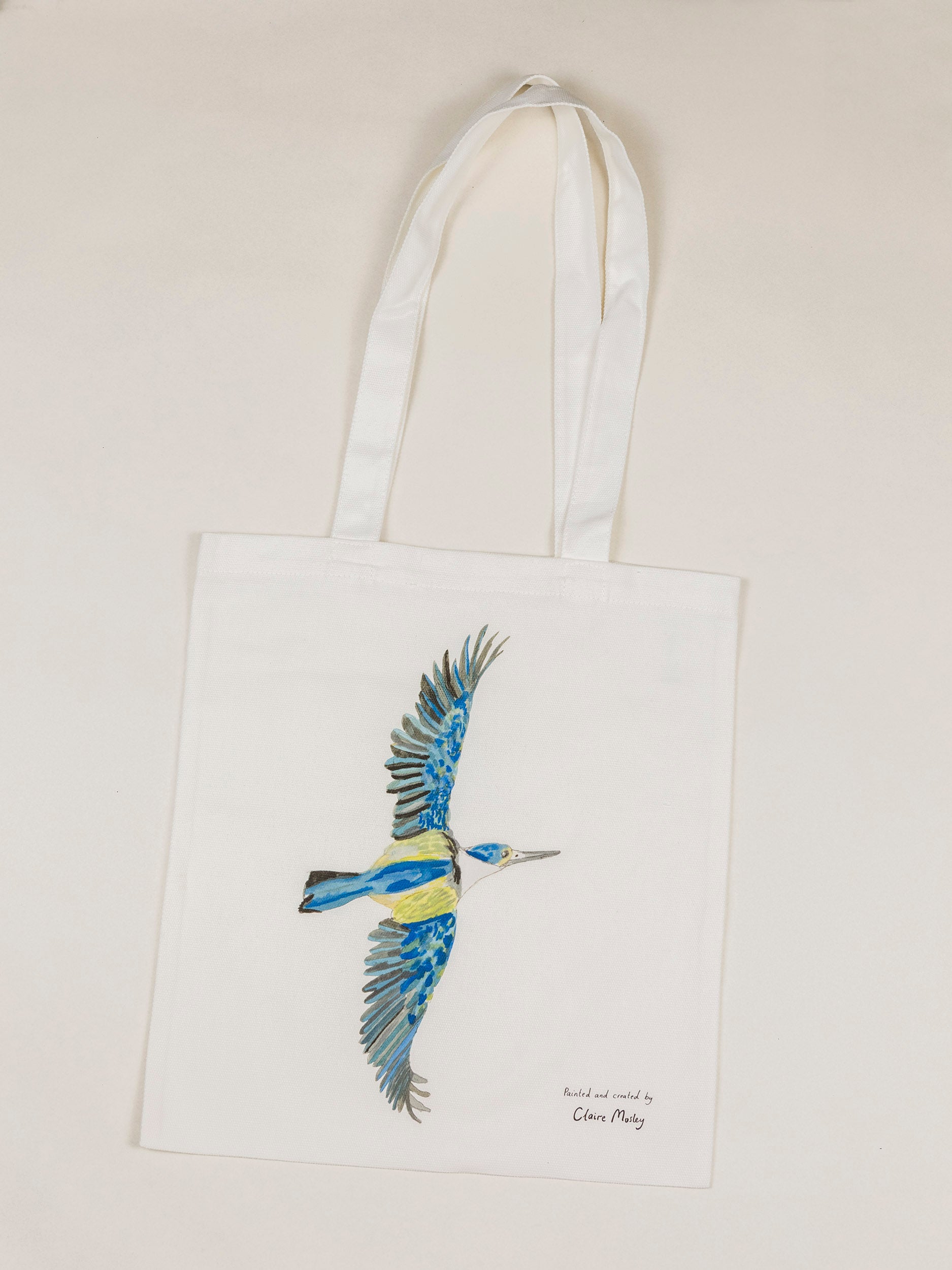 A Tote Bag - Kingfisher